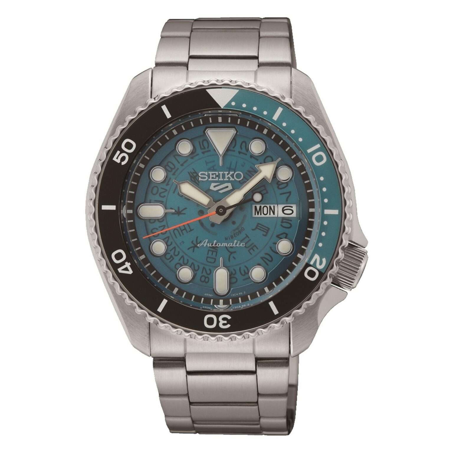 Seiko 5 Sports Automatic Skeleton Watch SRPJ45K1