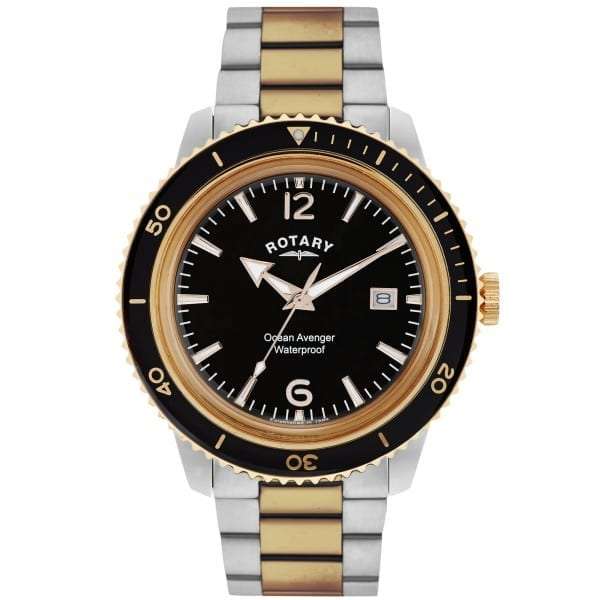 Rotary Ocean Avenger Two-Tone Men’s Watch