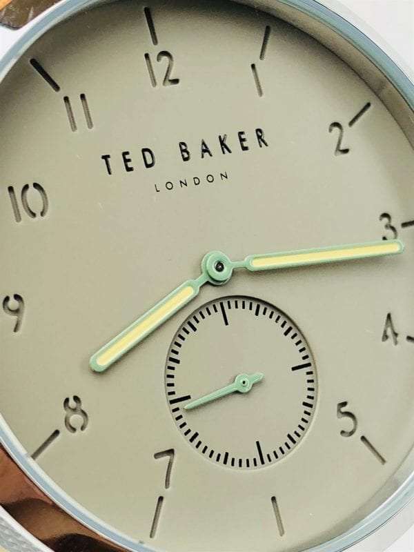 Ted Baker Josh Grey Dial Brown Leather Men's Watch TE50011008