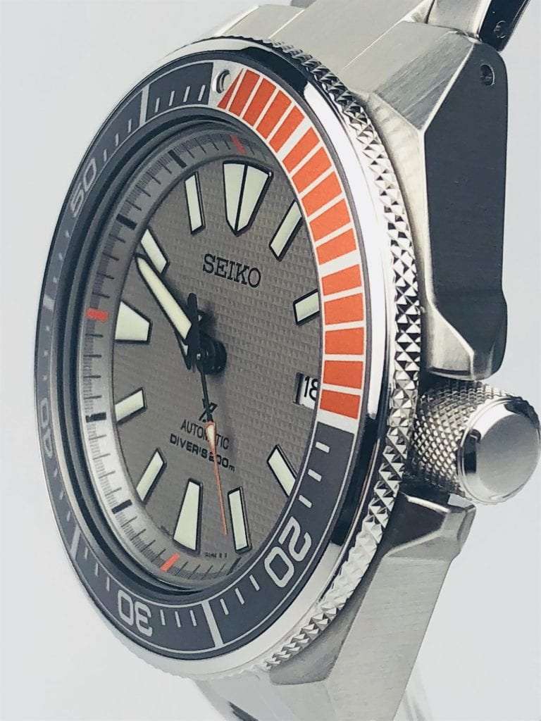 Seiko Prospex Samurai Dawn Grey Limited Edition Mens Watch Srpd03k1