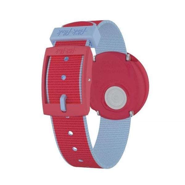 Flik Flak Colour Blast Red Strap and Case Kid's Watch FPNP045 - Image 3