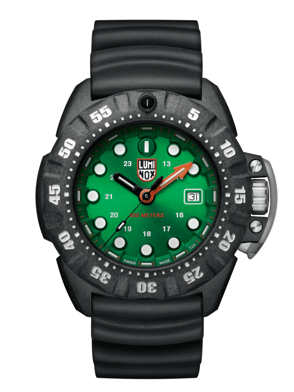 Luminox Deep Dive Green Dial Black CARBONOX Quartz Men's Watch XS.1567