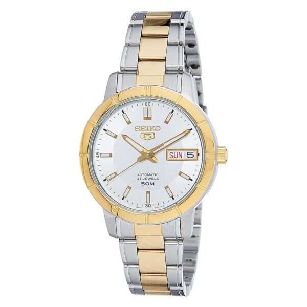 Seiko watch 2025 gold and silver