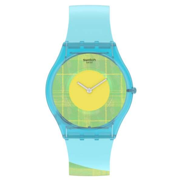 Swatch Supriya Acid Mardas 02 Quartz Multi Tonal Dial Multi Tonal Silicone Strap Unisex Watch SS08Z104