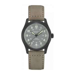 Hamilton Khaki Field 1960s Re-Creation Mechanical Black Dial Green