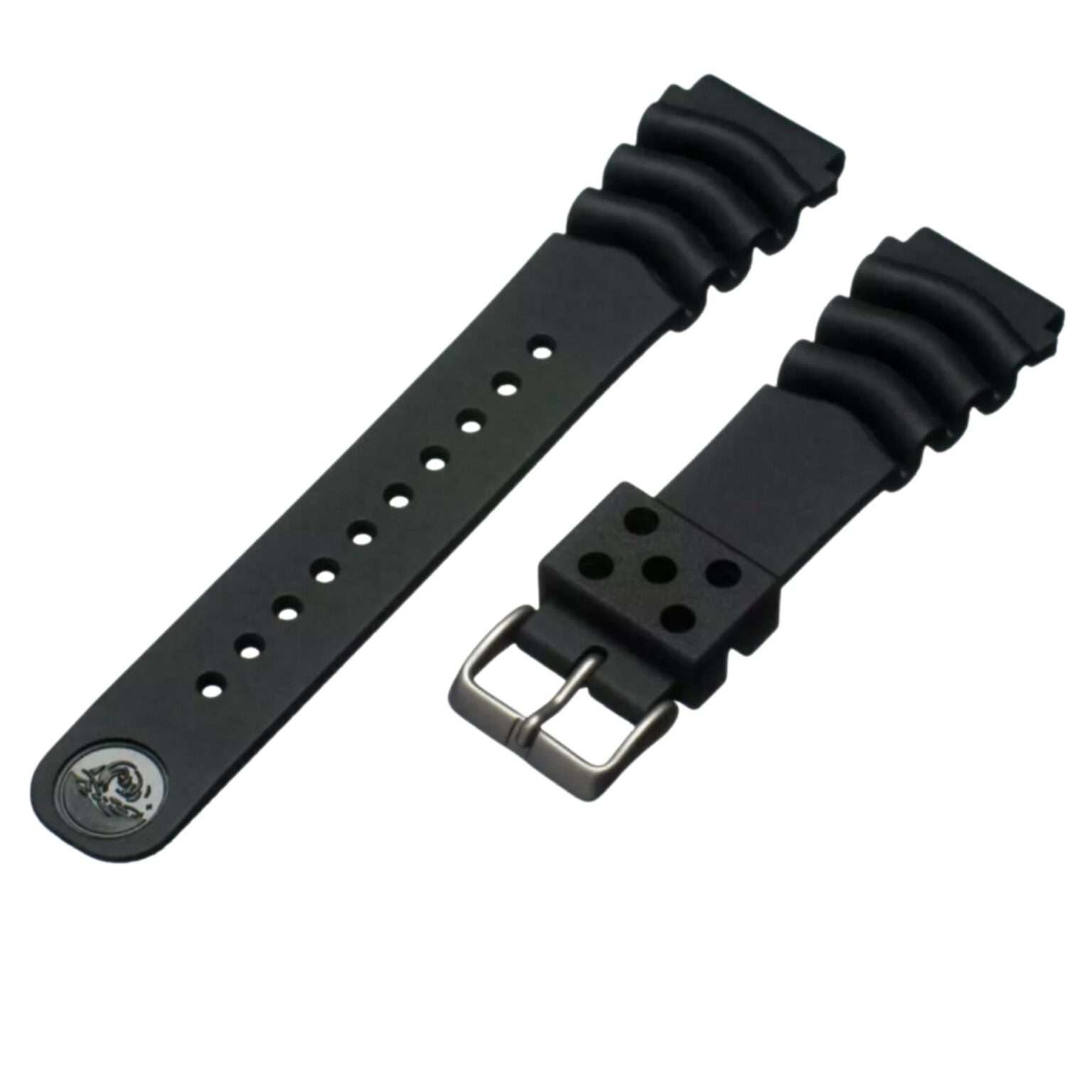 Seiko SKX Original OEM Silicone Diver's Strap 22mm Lug Width - WatchNation