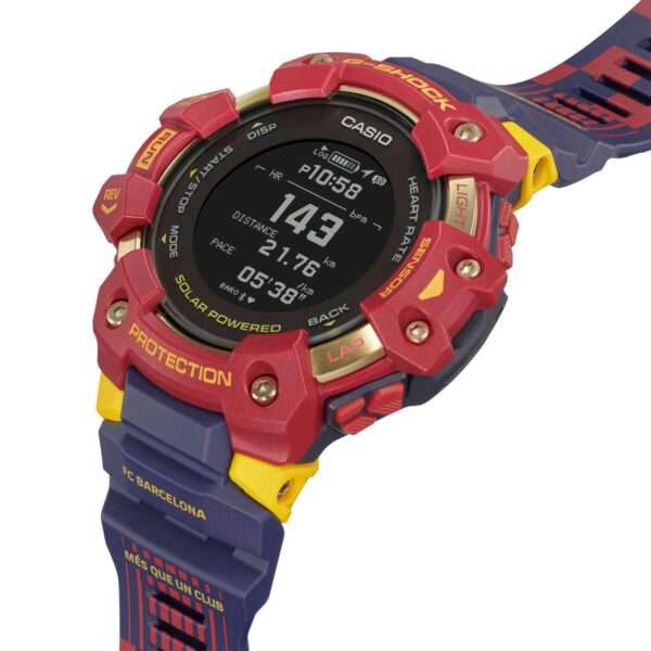 Casio G-Shock Limited Edition FC Barcelona Tie UP Men's SmartWatch GBD-H1000BAR-4ER - Image 2