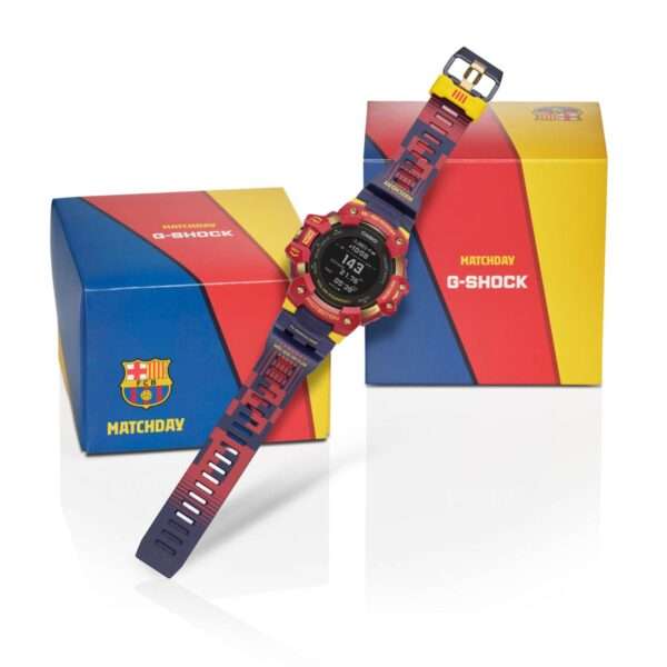 Casio G-Shock Limited Edition FC Barcelona Tie UP Men's SmartWatch GBD-H1000BAR-4ER - Image 7