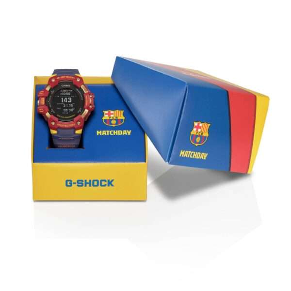 Casio G-Shock Limited Edition FC Barcelona Tie UP Men's SmartWatch GBD-H1000BAR-4ER - Image 8