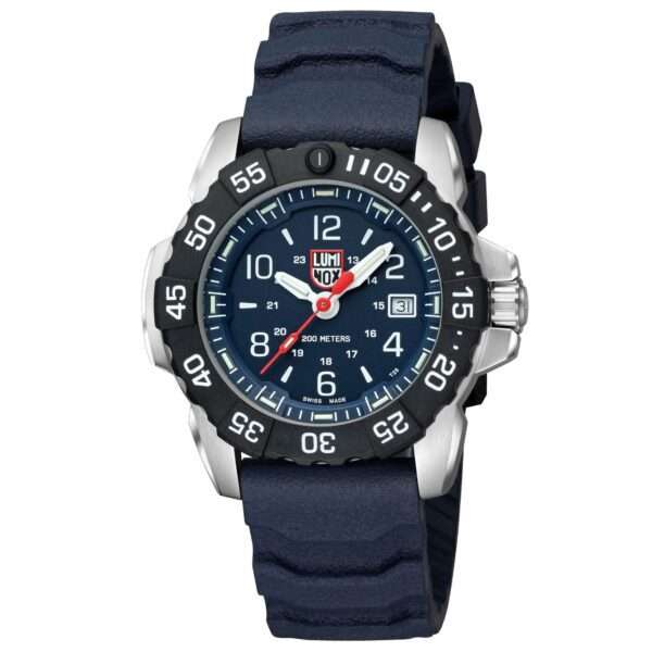 Luminox Navy Seal Blue Dial Rubber Strap Men's Watch XS.3253.CB - Image 2