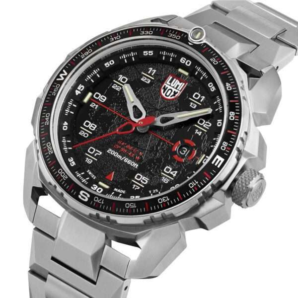 Luminox Ice-Sar Arctic Quartz Black Dial Silver Stainless Steel Men's Watch XL.1202 RRP ?755 - Image 3