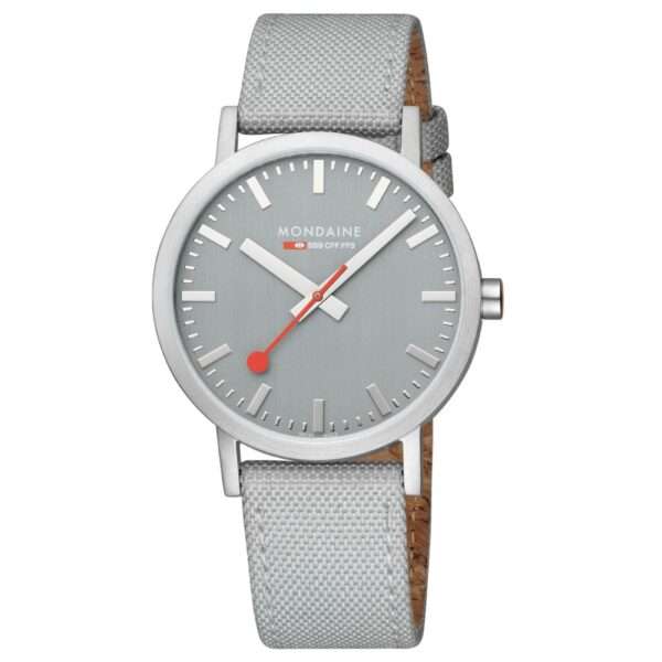 Mondaine Good Grey Classic Dial Unisex Watch A660.30360.80SBH - Image 2