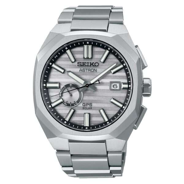 Seiko Astron 'Titanium' Limited Edition 1,500 Pieces GPS Solar 3X62 Grey Dial Men's Watch SSJ017J1