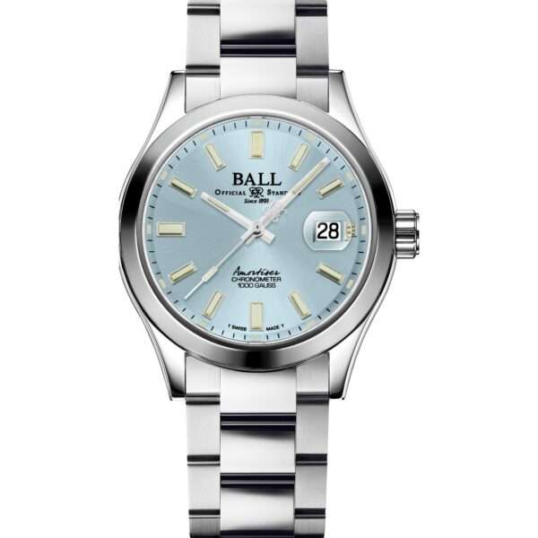 Pre-Order Ball Engineer Master II Endurance 1917 Ice Blue Dial Stainless Steel Automatic Men's Watch NM3000C-S2C-IBE (Delivery 7-10 days)