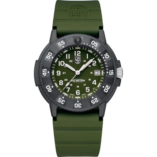 Luminox Sea Original Navy Seal 3000 Evo Series Green Dial Men's Watch XS.3013.EVO.S