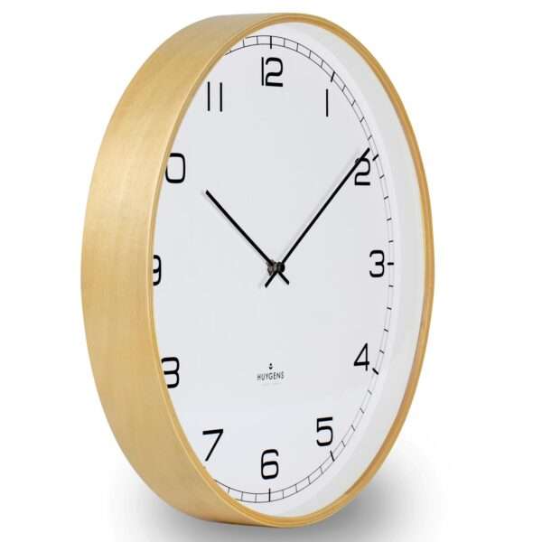 Huygens Wood Arabic Wall Clock 35cm HU17012 - Image 3