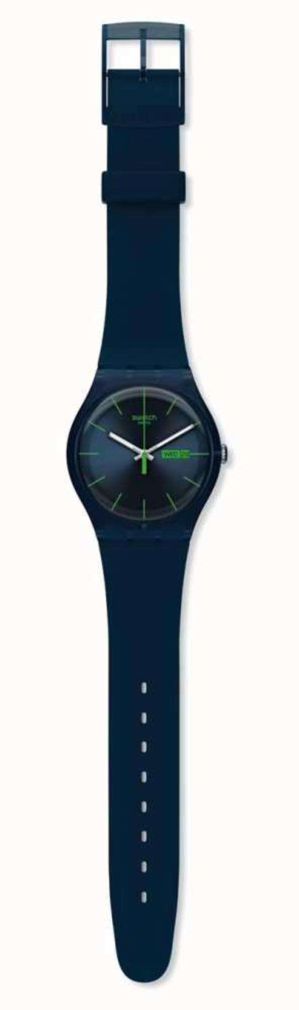 Swatch BLUE REBEL New Gent Watch SO29N704 - WatchNation