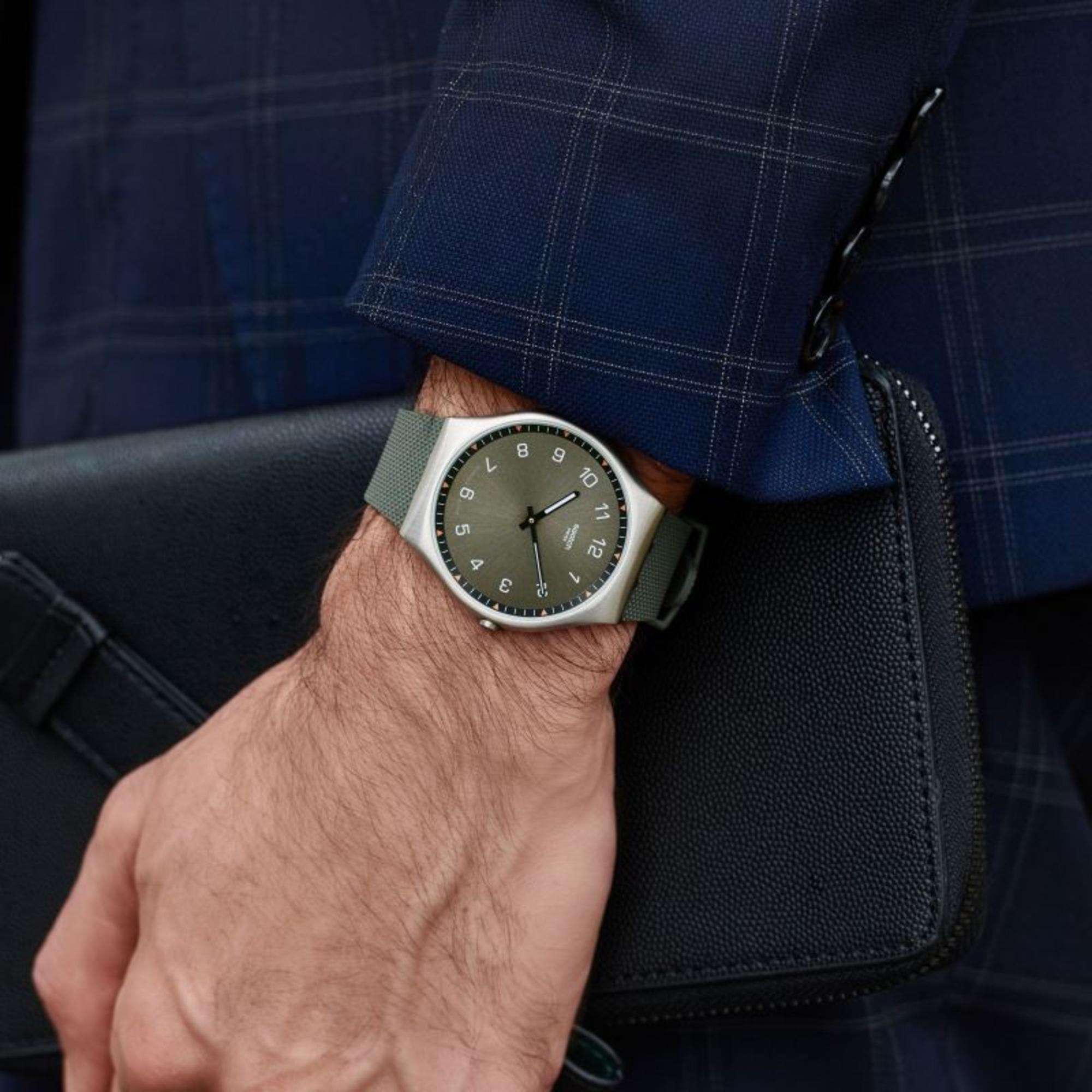 Reloj Hombre Fashion Análogo SS07S103 Gris Swatch - Compra Ahora