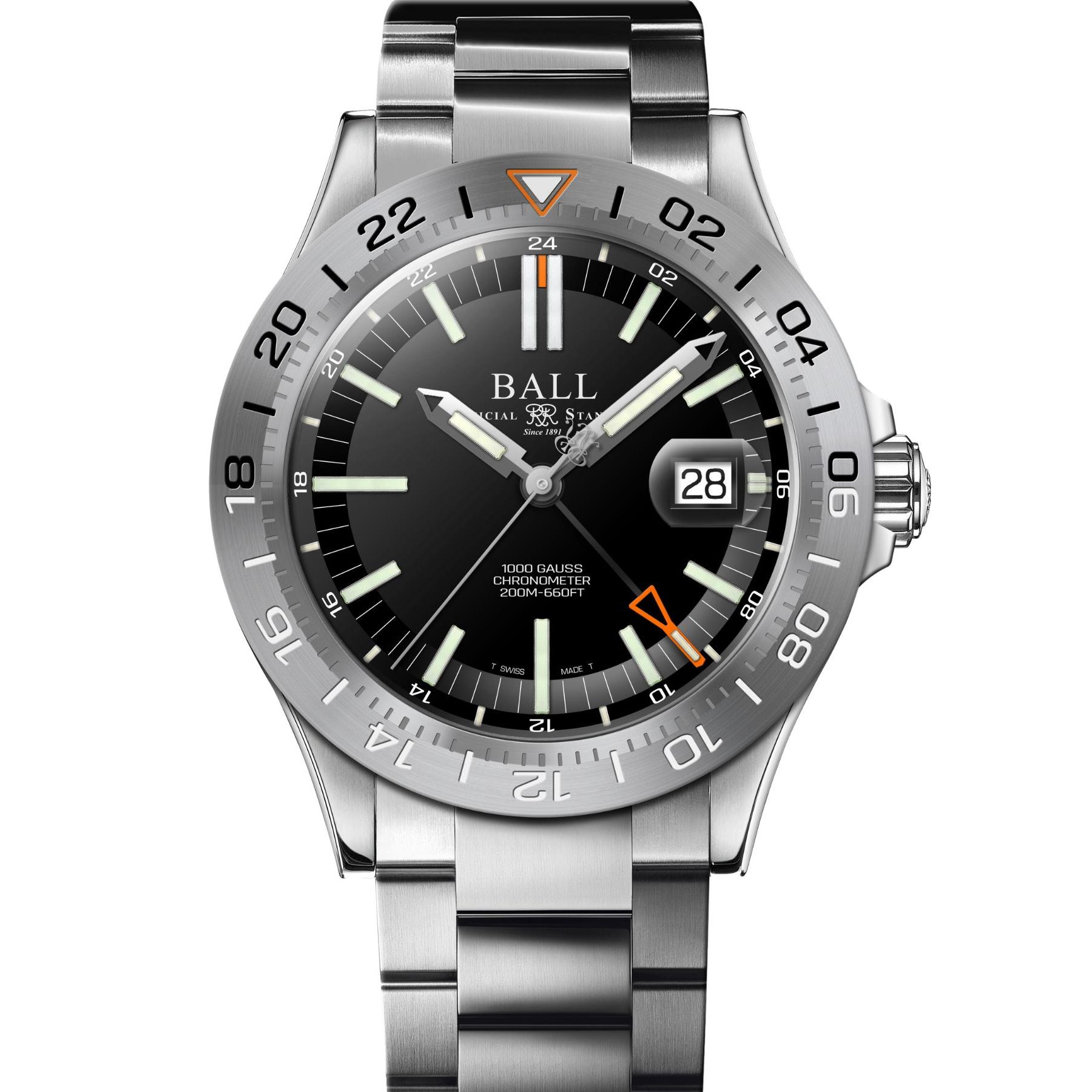 Ball watch deals 904l steel