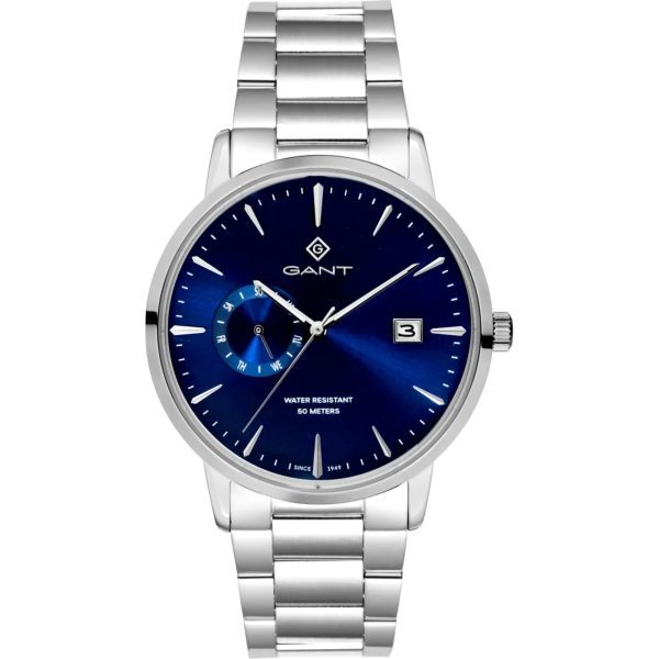 Gant East Hill Quartz Blue Dial Steel Bracelet Men's Watch G165018