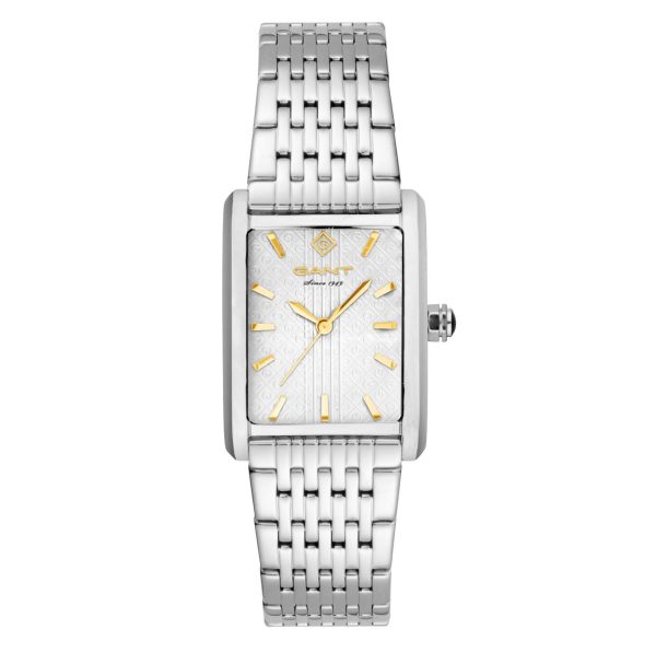 Gant Rhode Island Quartz White Dial Steel Bracelet Ladies Watch G173001