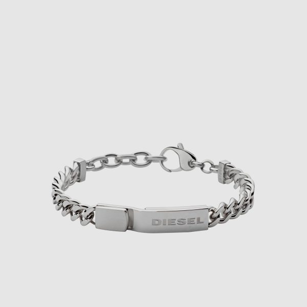 Diesel Stacked Stainless-Steel Bracelet Men’s DX0966040 - Image 3