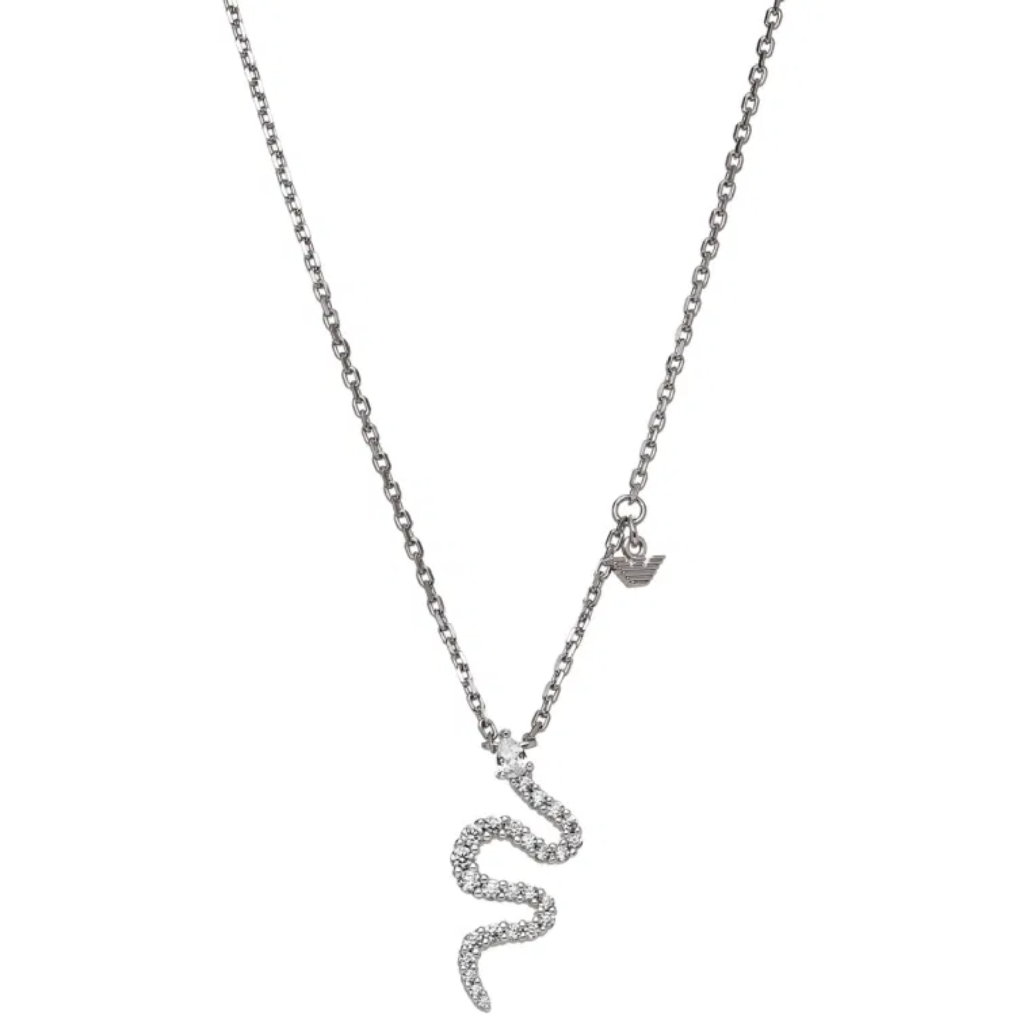 Emporio Armani Sterling Silver Pendant Necklace for Women EG3611040