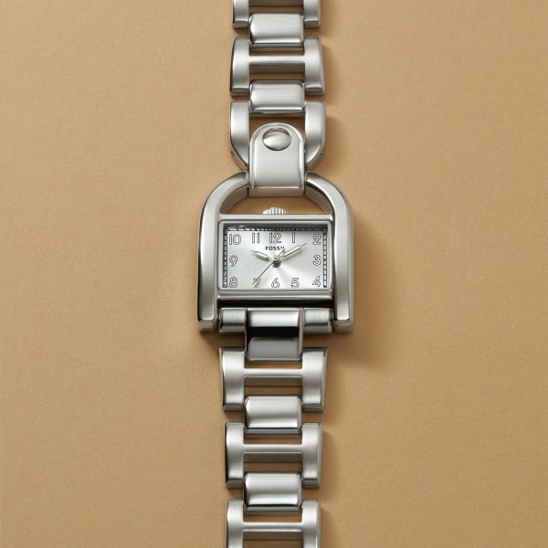 Fossil Harwell Stainless Steel Silver Dial Women’s Watch ES5326 - Image 2