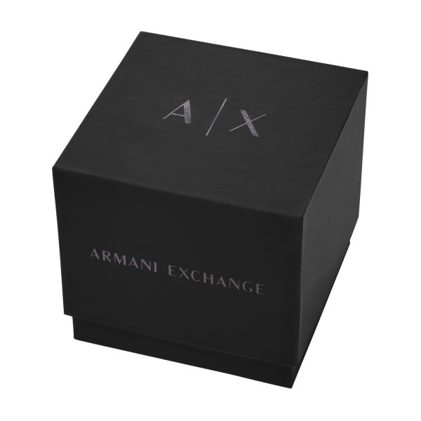 Armani Exchange Chronograph Gunmetal Stainless Steel Black Dial Men’s Watch AX1765 - Image 6