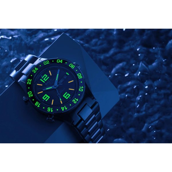 BALL Roadmaster Marine GMT Limited Edition Blue Dial Stainless Steel Men’s Watch DG3000A-S1CJ-BE - Image 6