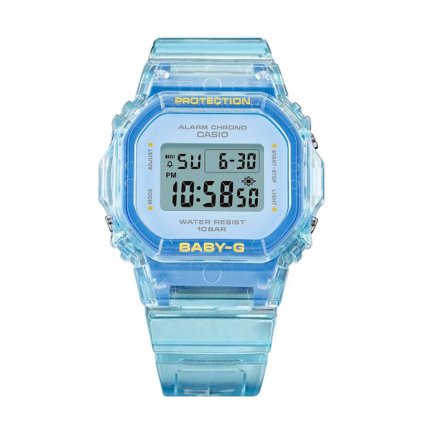 Casio Baby-G Summer Jelly Blue Dial Digital Women’s Watch BGD-565SJ-2ER - Image 2