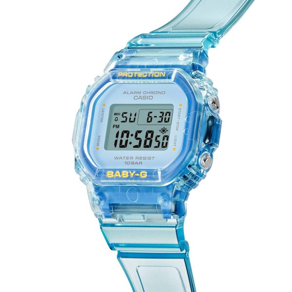 Casio Baby-G Summer Jelly Blue Dial Digital Women’s Watch BGD-565SJ-2ER - Image 5