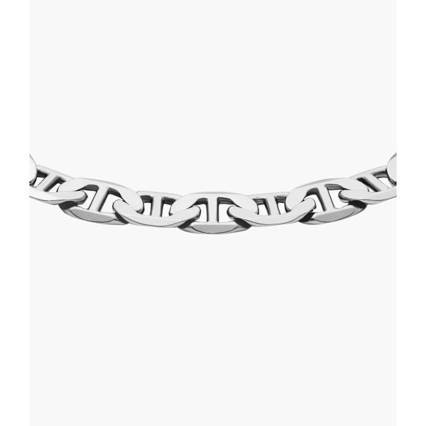 Fossil Unisex Heritage Anchor Chains Stainless Steel Chain Bracelet JA7239040 - Image 4