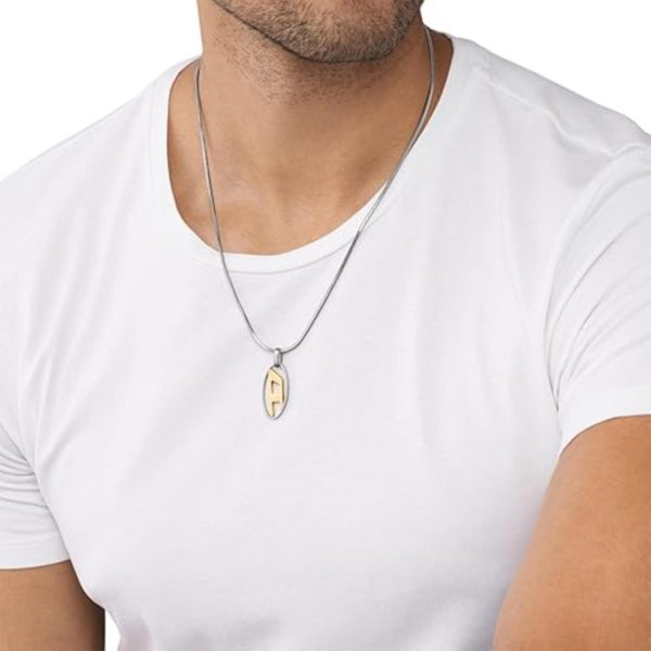 Diesel Stainless Steel Pendant Men's Necklace DX1421931 - Image 2