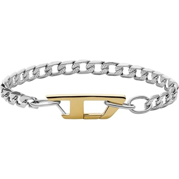 Diesel Stainless Steel Chain Bracelet for Men DX1338040