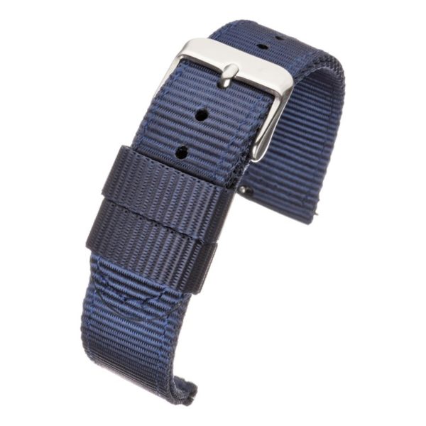 LBS Navy Nylon QR Men's Watch Strap 850/20