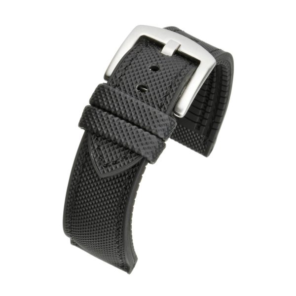 LBS Black Prem with Proof Hybrid Men's Watch Strap WS256/20