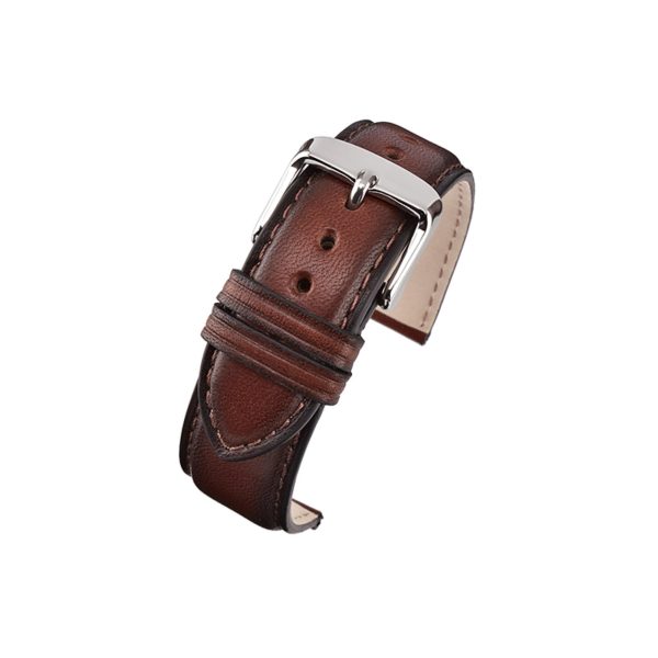 LBS D.Brown Vintage Hand Finished Men's Watch Strap WH965/20