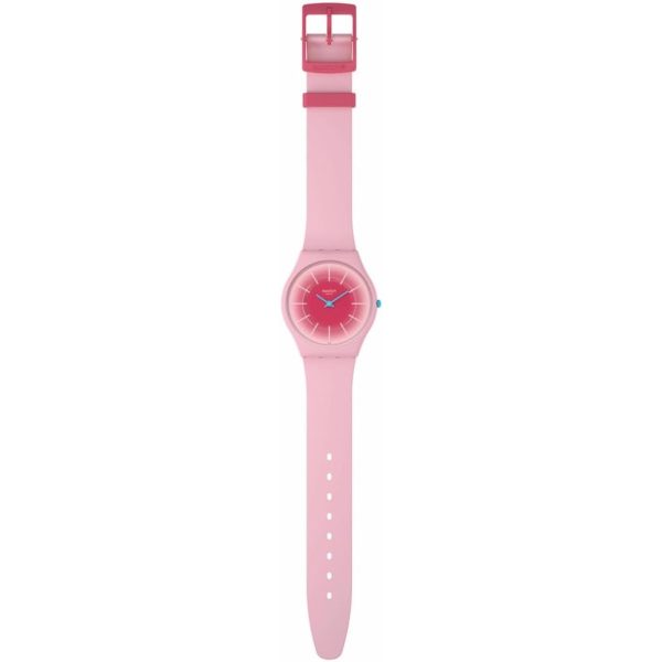 Swatch Radiantly Pink Women’s Quartz Pink Dial Unisex Watch SS08P110 - Image 4