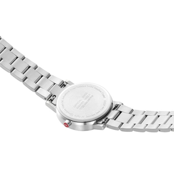 Mondaine Classic Stainless Steel Strap White Dial Ladies Watch A658.30323.11SBJ - Image 3