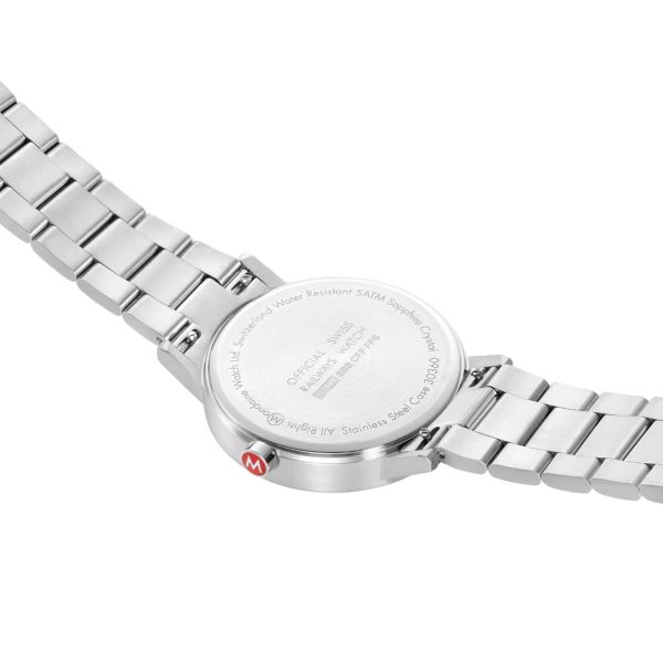 Mondaine Classic Quartz Stainless Steel Strap Grey Dial Unisex Watch A660.30360.81SBJ - Image 3