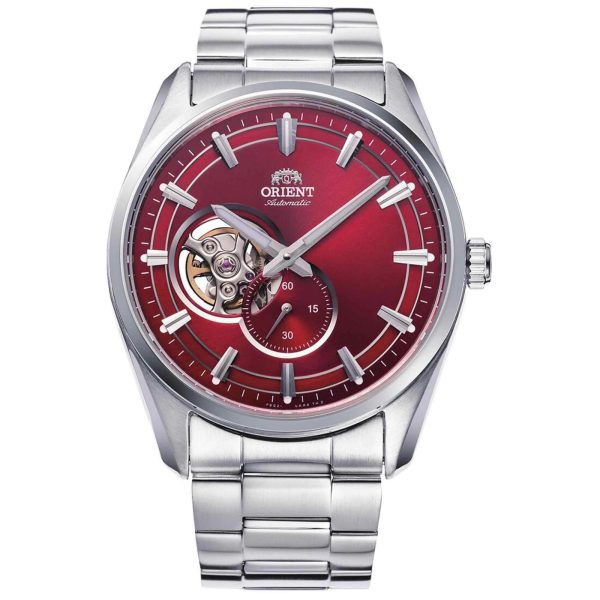 Orient Contemporary Open Heart Red Dial Men's Watch RA-AR0010R30B