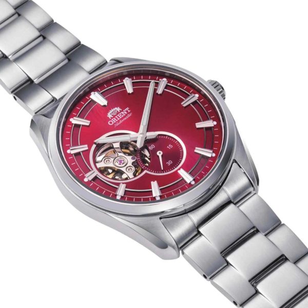 Orient Contemporary Open Heart Red Dial Men's Watch RA-AR0010R30B - Image 2