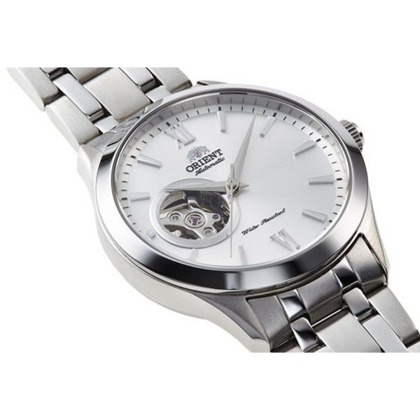 Orient Contemporary Open Heart Silver Dial Men's Watch TAG03001W0 - Image 2