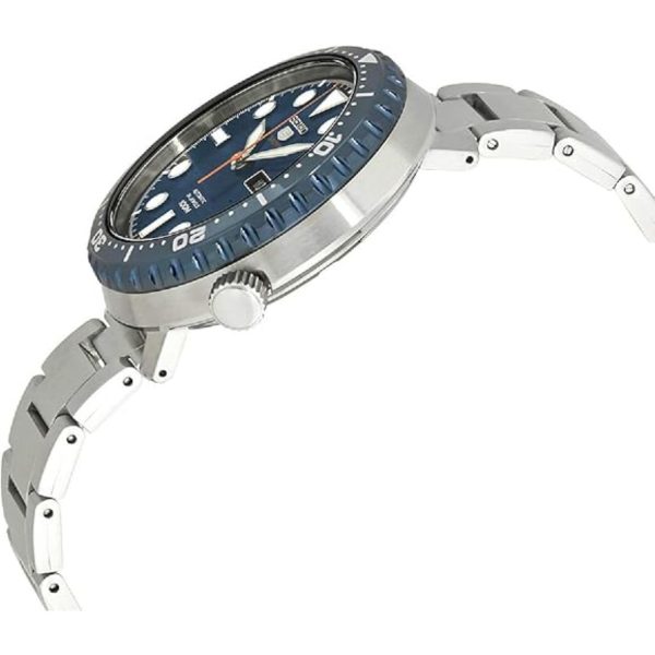 Seiko 5 Sports Bottle Cap Automatic Black/Blue Dial Men’s Watch SRPC63K